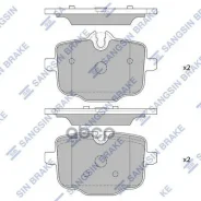 ������� ��������� ��� BMW 5 G30/ X5 G05/ 7 G11/G12 13- Sangsin brake ���. SP2508 SP2508 ����