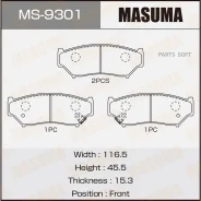 ������� ��������� Suzuki Grand Vitara 95- ������. Masuma MS9301 MS9301 ����