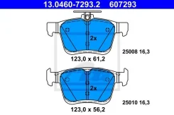 ������� ��������� �������� AUDI A3 1.2/1.4/1.8/1.6D/2.0D 04/12- ATE 13.0460-7293.2 13046072932 ����