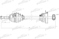 ������� ��� Renault:Twingo 1.2i 96 +ABS Patron PDS0587 PDS0587 ����