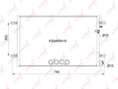 �������� ������������ AUDI A6 2.0-4.2 (04-11) LYNXauto ���. RC0132 RC0132 ����