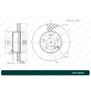 ���� ��������� ������������� ������������� G-brake GFR-20723L ����� GFR20723L ����