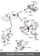 ������� ��������� ��� ��� Mitsubishi [3204A005] 3204A005 ����