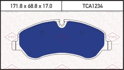 ������� ��������� �������� FORD Transit Custom LT Tatsumi TCA1234 TCA1234 ����