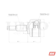 ���� �������� UNIO CVJ-20141 CVJ20141 ����