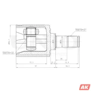���� ���������� UNIO CVJ-30074 CVJ30074 ����
