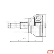 ���� �������� UNIO CVJ-20124 CVJ20124 ����
