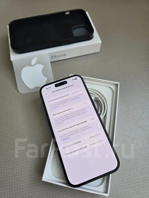 Apple iPhone 15. �/�, 128 ��, ������, 4G LTE ����