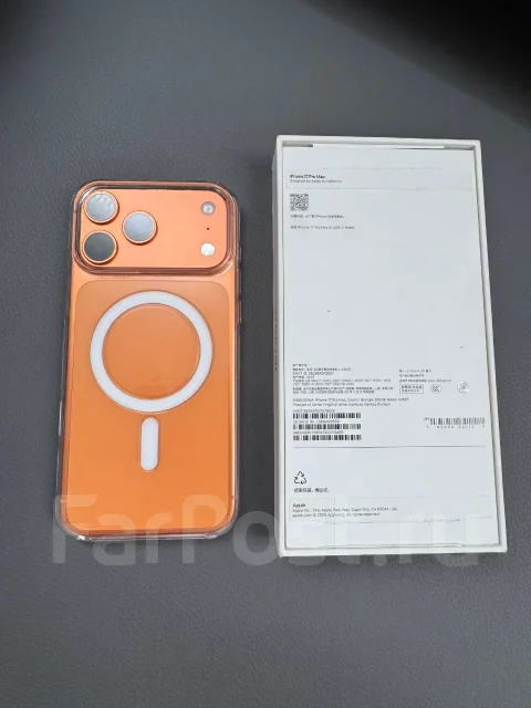 Apple iPhone 17 Pro Max. �/�, 256 ��, ���������, 3G, 4G LTE, 5G, NFC, eSIM, ������� �������, ������������ ������� ����