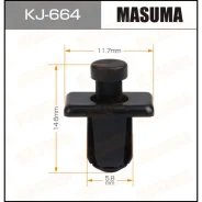 ������ �������� ������� ����������������� ������ Masuma, ��� Nissan, ���. KJ-664 ��������� �� �������� 50 �� KJ664 ����