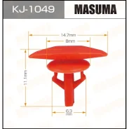 ������ �������� ������������ ������ Masuma, ��� Honda, ���. KJ-1049 KJ1049 ����