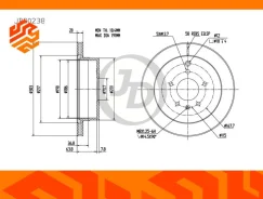 ���� ��������� ������������� JD JBD0238 ������, �����/������ JBD0238 ����