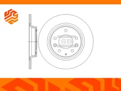 ���� ��������� Sangsin Brake SD4412 ������, �����/������ SD4412 ����