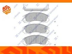 ������� ��������� �������� Sangsin Brake SP1068 ��������, �����/������ SP1068 ����