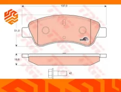 ������� ��������� �������� TRW GDB1463 ��������, �����/������ GDB1463 ����