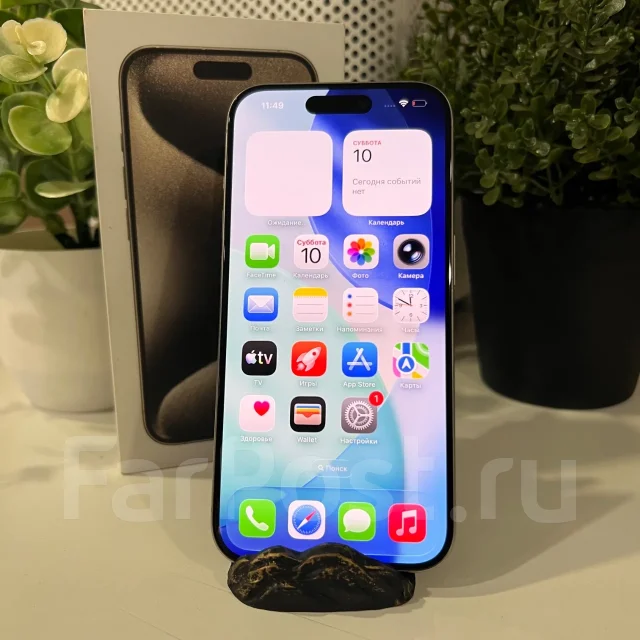 Apple iPhone 15 Pro. �/�, 256 ��, �����, 3G, 4G LTE, 5G, Dual-SIM ����