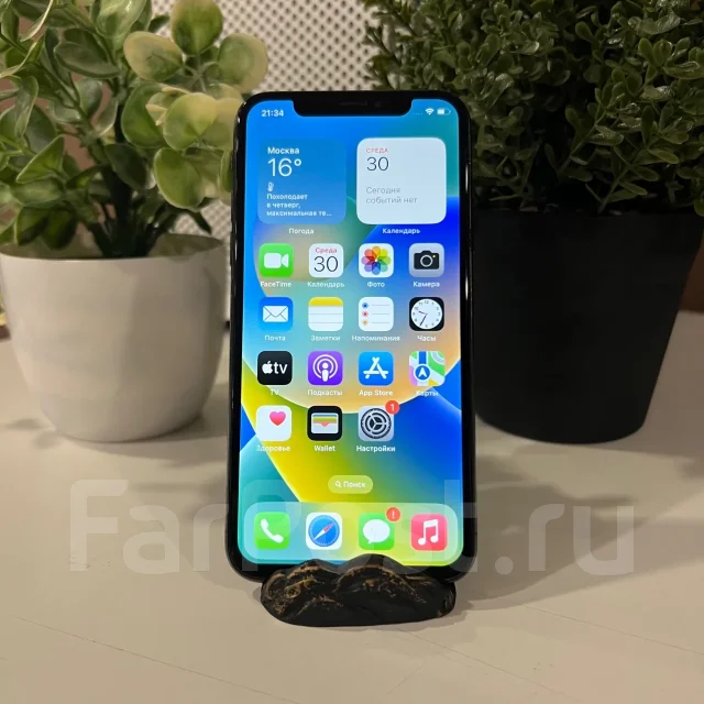 Apple iPhone X. �/�, 64 ��, ������, 3G, 4G LTE, 5G ����