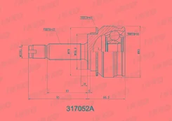 ���� ������� 25/33 ABS 43 ����� ����/��� INKO [317052A] 317052A ����