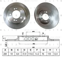 ���� ��������� | ��� | KIA Optima 12-, Hyundai i30/Grandeur 11-/Azera 11-/Sonata 14- Blitz ���. BS0613 Blitz BS0613 ����