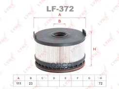 ������ ��������� (��������) Mercedes-BENZ C-class W205 200d 18 LYNXauto ���. LF372 LF372 ����