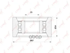 ����� �������� ����� ��� Citroen Jumper II 2.8HDi 02- / Peugeot Boxer III 2.8HDi 02- / �2 LYNXauto ���. PB1264 PB1264 ����