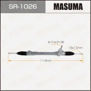 ����� ������� Masuma, ��� Toyota RAV4 (����� ����), ���. SR-1026 SR1026 ����