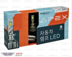 ����� H7 LED 18647-55007 (12V 75W, 6500�, 7000LM APEX ) ALB0775W ����