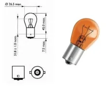 ����� ��������� 1-���� 12V 21W 18642-21007N (Ƹ���� ) 92221Y ����