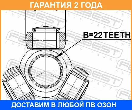 ������� Febest / 0216F15 �������� 24 ��� 0216F15 ����