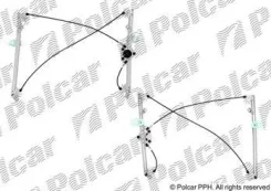 ��������������� Renault Megane 2 (3 ��. ) ������ ������������� ��� ������ | Polcar, �������� 6012PSG2 ����