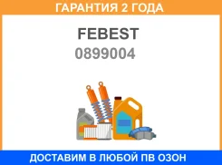 ����� ��������� Febest / 0899004 �������� 24 ��� ���� �� 4 �� 0899004 ����