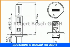 ����� 24V H1 70W P14,5s Trucklight 1 ��. ������ Bosch / 1987302411 1987302411 ����