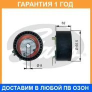 �������� ����� ������� ��� PowerGrip� Gates / T43236 �������� 12 ��� T43236 ����