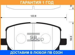 ������� ��������� �������� SP1372 Sangsin Brake / SP1373 �������� 12 ��� SP1373 ����