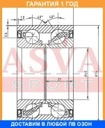 ��������� ��������� (40X74X42X42) ASVA / DAC40740042 �������� 12 ��� DAC40740042 ����