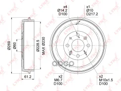 ������� ��������� | ��� ����/��� | LYNXauto BM1037 LYNXauto ���. BM1037 BM1037 ����