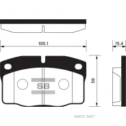 ������� �������� ���.! Opel Kadett 1.2-1.7D 83-91/Ascona 81-88 SP1258 Sangsin Brake SP1258 SP1258 ����