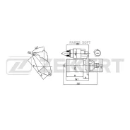 ������� VW Polo IV V 01- Golf V VI 03- Audi A3 II 03- A1 10- Skoda Octavia (1Z3 1Z5) 04- Rapid Zekkert AN1024 - AN1024 ����