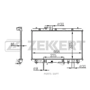 �������� ���������� ��������� Toyota Camry (V40) 94- Zekkert MK1588 - MK1588 ����