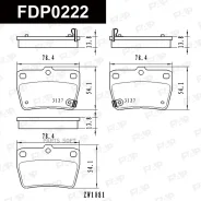 ��������� ������� �������� ����� Ceramic FDP0222 FAP FDP0222 FDP0222 ����