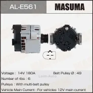 ��������� Mercedes-BENZ / M 272, M 156, M 273 (14V/180A) ALE561 ����