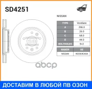 ���� ��������� SD4251 (40206-4EA0A) Sangsin Brake / SD4251 SD4251 ����