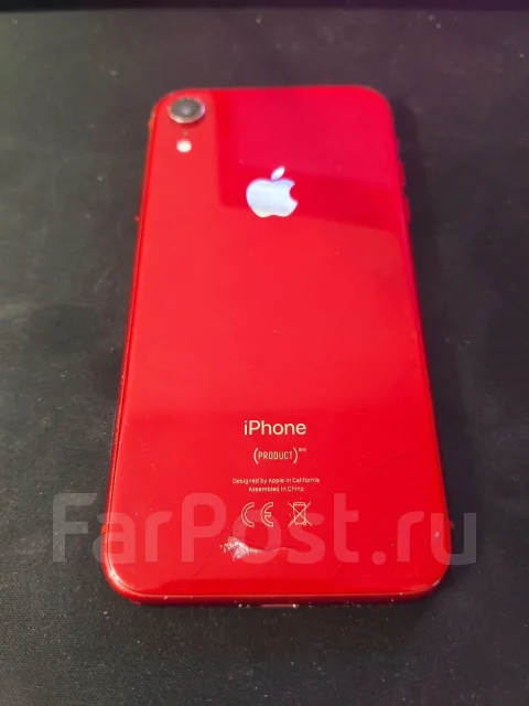 Apple iPhone Xr. �/�, 64 ��, �������, 3G, 4G LTE, Dual-SIM ����