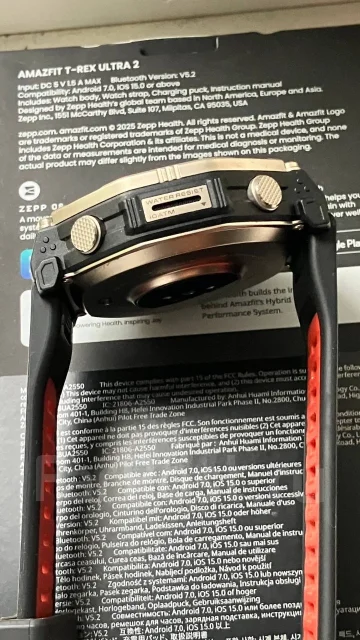 Amazfit T-Rex Ultra 2. GPS, IP67, IP68 ����