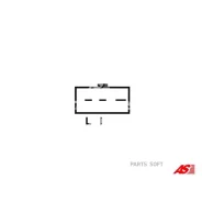 ��������� 75AH ��� ������ 1,6 97- AS A1005 A1005 ����