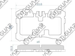 ��������� ������� TG-4907/PN1833* Ti�GUAR Tiguar TG4907 TG4907 ����