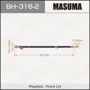 ����� ��������� Masuma T- /front/ Corolla #E10#, #E110, 111 LH BH-316-2, ����� �������� BH3162 ����