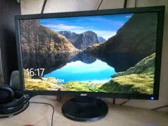 Acer. 24", ���������� �� (LCD, LED, QLED) ����