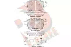 �������� ��������� ������� R Brake R Brake RB2170203 RB2170203 ����