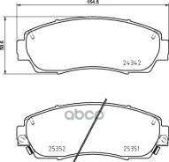 ������� ��������� �������� | ����� | (PF-8622) Honda CR-V IV (RM_) 2.4 AWD 01.2012 - Honda CR-V V (RW_) 2.4 AWD 12.2016 - Nisshinbo ���. NP8011 NP8011...